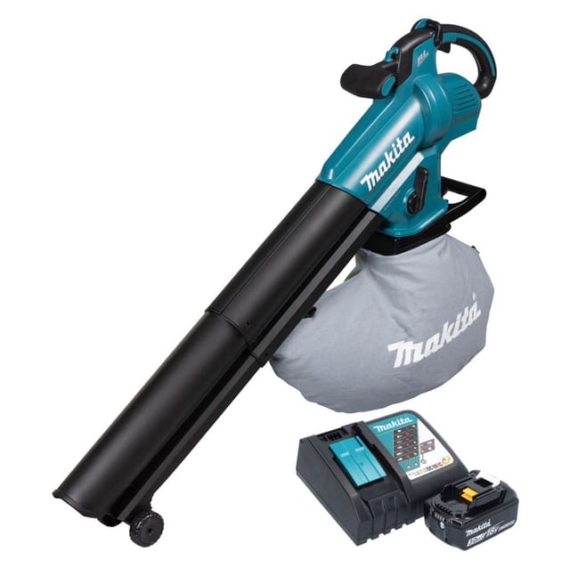 Makita Akku-Laubbläser DUB 187 RF Akku Laubbläser und Laubsauger 18 V Brushless + 1x Akku
