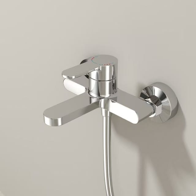 Thermostatische Vollkupfer-mischbatterie Für Duschköpfe Und Armaturen, 3-in-1-doppeldreh-mischbatterieschalter, Badezimmer-set – Verbesserte Galvanisierte Ausführung [mit Zubehör]