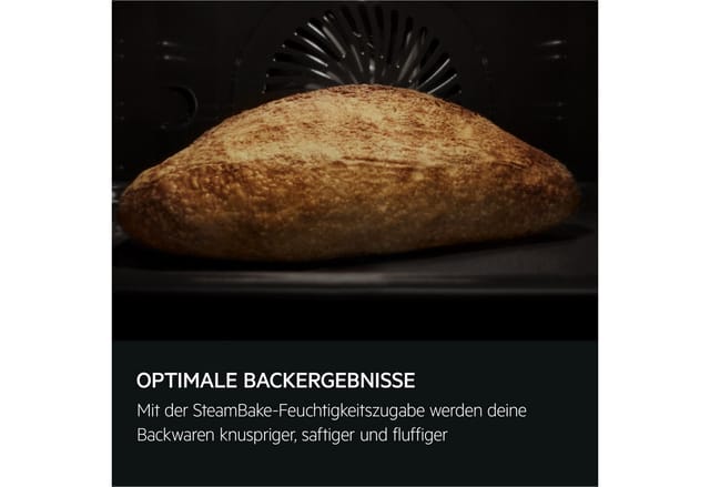 AEG Induktions-Standherd CIB6644BBW, mit Teleskopauszug nachrüstbar, mit Restwärmeanzeige, mit SteamBake-Funktion, mit AirFry-Funktion