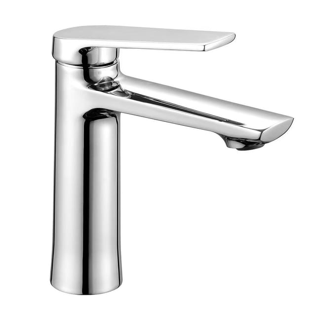Export-waschtischarmatur, Warm- Und Kaltwasser, Badezimmerwaschbecken, Waschtischunterschrank, Einhebelmischer – Dongfeng Einstiegsmodell, Galvanisierte Oberfläche