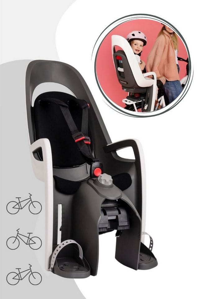 Hamax Fahrradkindersitz Hamax Caress - inkl. Gepäckträger-Adapter