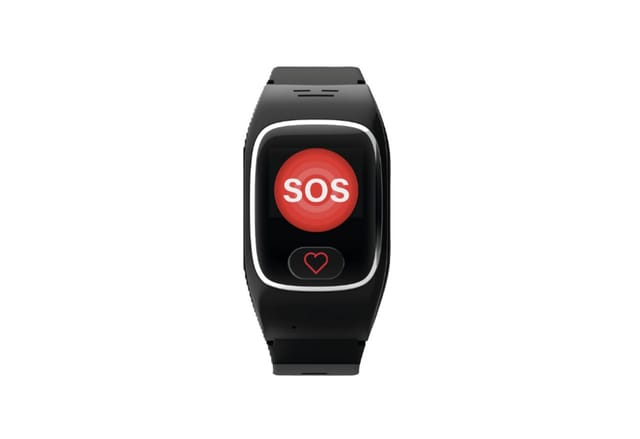 james B8 Senioren Smartwatch Notrufuhr GPS und SOS Knopf Smartwatch
