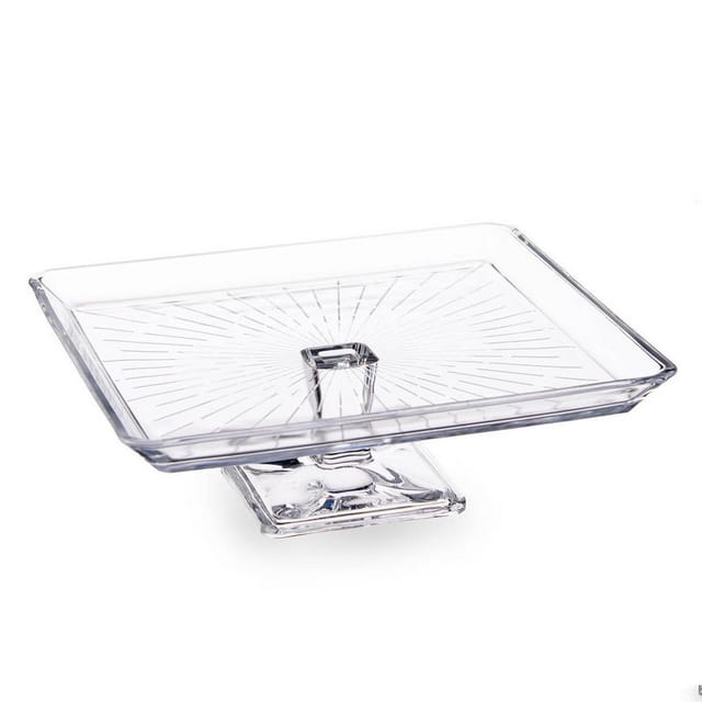 Pasabahce Servierständer Kuchenständer MADLEN, Glas, Glas, (einzeln, einzeln)