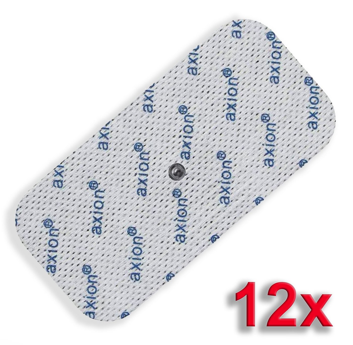 Axion Elektrodenpads passend zu Sanitas, Beurer - 10x5cm, 3.5mm Druckknopfanschluss, 12 St.,selbstklebende TENS EMS Elektroden für TENS EMS Geräte Bild 5