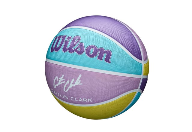 Wilson Basketball Caitlin Clark Dreamer Basketball – Größe 6, im Signature-Design von Caitlin Clark
