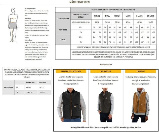 Carhartt Sweatweste Midw. Insulated 105475
