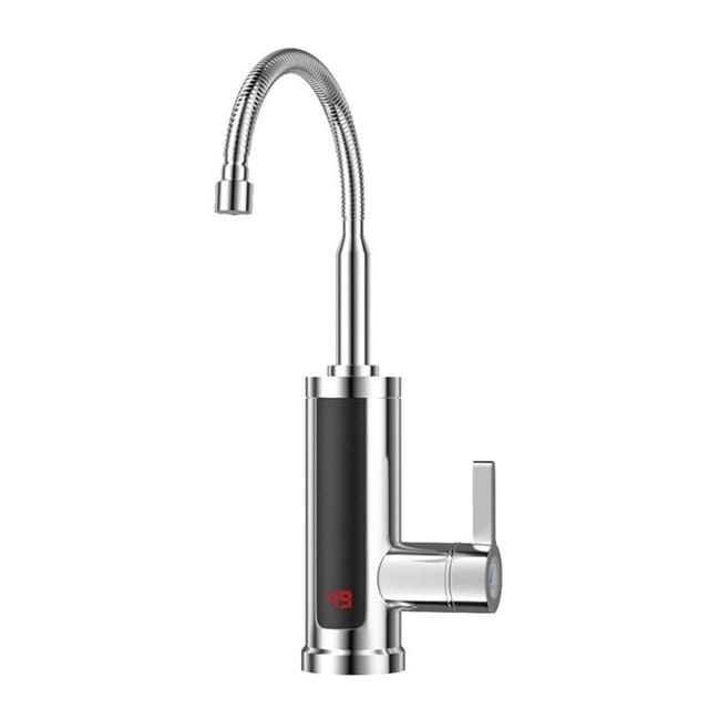 Robinet D'Eau Chaude Instantané Sous Évier, Eau Chaude En 5 Secondes, Bec Orientable 360 Degrés, Cuisine Et Salle D'Eau