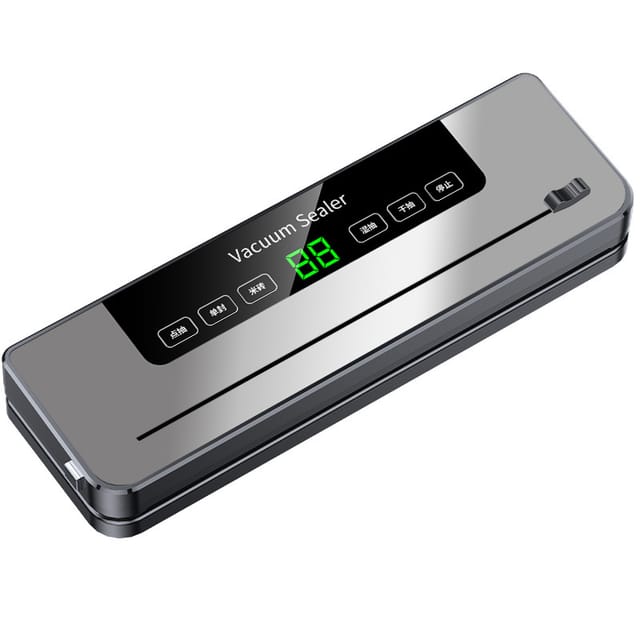 Un Appareil De Mise Sous Vide Automatique Pour Aliments, Mode Sec Et Humide, Couleur Space Gris, Livré Avec 50 Sacs