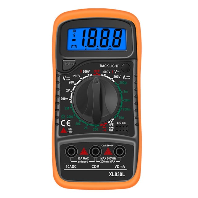 Multimètre Multifonction Portable Intelligent, Appareil De Mesure Numérique Pour Atelier Et Bricolage, Électricité, Domicile