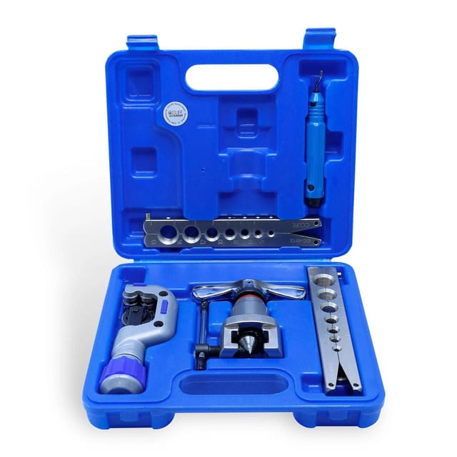 Outil À Ourler Pivotant Métrique Et En Pouces, Tête Rotative 5 À 19 Mm, Atelier Professionnel Avec Tuyaux Cuivre Aluminium
