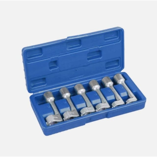 Jeu De 6 Douilles Pour Tuyauteries D'Injection Diesel, Tête Carrée Pour Cliquet Et Visseuse À Chocs, Entretien Du Moteur