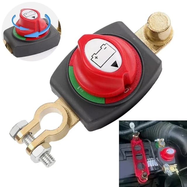 Coupe-batterie 12 V À 48 V Et Interrupteur Principal 300 A Pour Voiture, Camion, Bateau, Tout-terrain Et Marine, Navigation