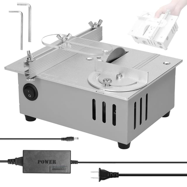 Mini Scie Circulaire De Table Pour Projet Bricolage, Machine À Découper Bois, Circuit Imprimé Et Pvc, Outil De Menuiserie