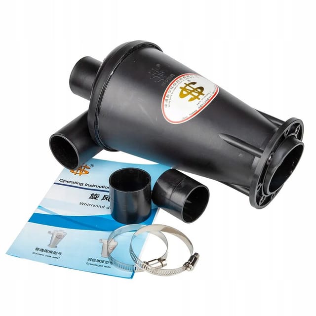 Séparateur De Poussière Cyclonique Dn50 Pour Aspirateur D'Atelier, Extraction, Travail Du Bois, Filtre À Poudre, Atelier