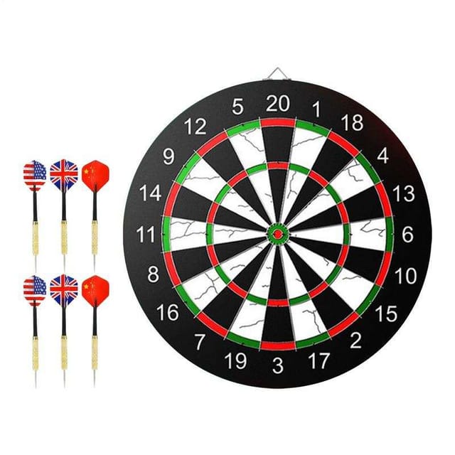 Câble À Fléchettes Professionnel, Longueur 38 Cm, Avec 6 Fléchettes, Jeu Pour Anniversaire, Fête Et Adulte En Soirée