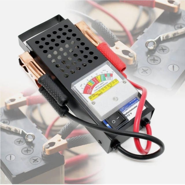 Testeur De Batterie Auto 6 V Et 12 V, Vérification Numérique De Charge Et D'État De Batterie, Garage Automobile, Diagnostic