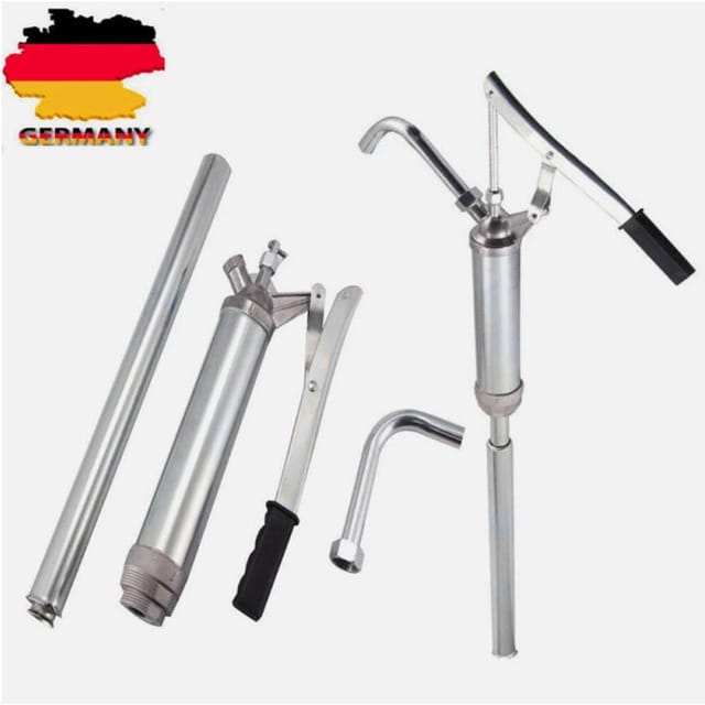 Une Pompe À Huile Manuelle Pour Transférer Diesel, Huile Moteur, Huile Hydraulique Et Fioul, Usage En Garage Et Atelier