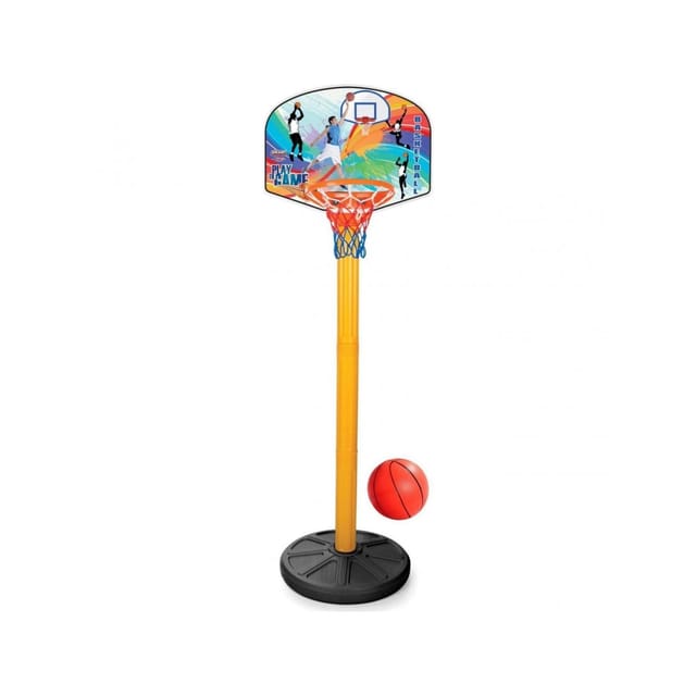 Pilsan Basketball-Set 03398 Ständer Höhe einstellbar Kunststoffball ab 3 Jahre bunt