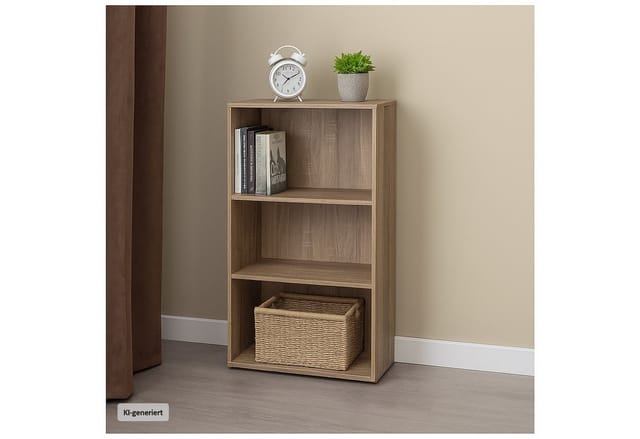 HTI-Living Standregal Nina mit 3 Fächern Sonoma