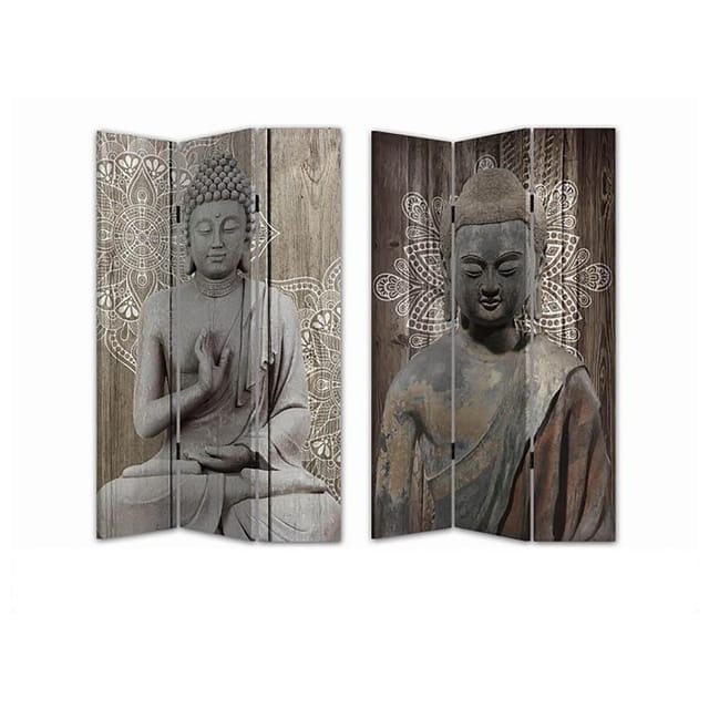 HTI-Line Paravent Buddha 3