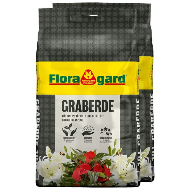 Floragard Graberde Pflanzenerde, 1 Pack günstig