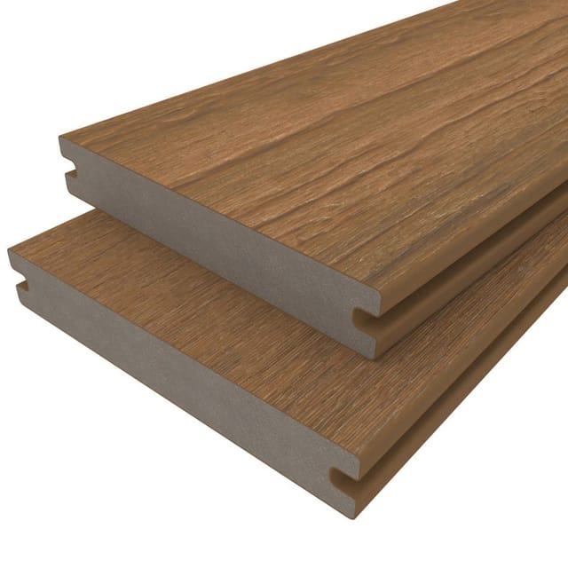NewTechWood WPC Terrassendiele Deluxe Vintage Massive US01 138x23x3000 mm Teak günstig