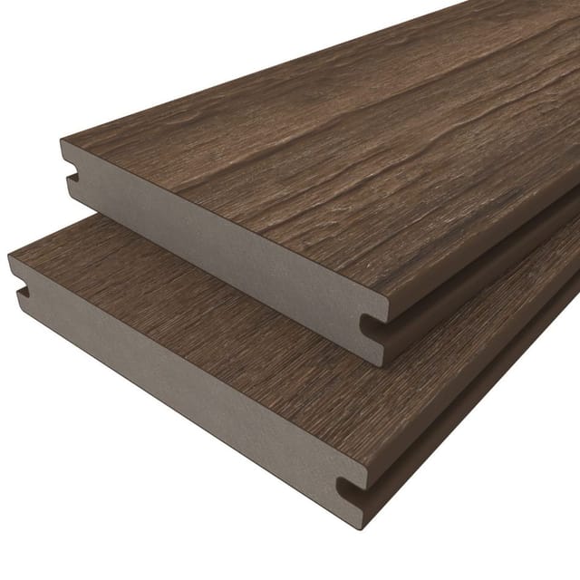 NewTechWood WPC Terrassendiele Deluxe Vintage Massive US01 138x23x3000 mm Ipe günstig