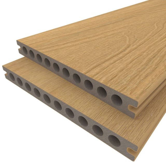 NewTechWood WPC Terrassendiele Gigante UH22 210x23x3000 mm Red Cedar günstig