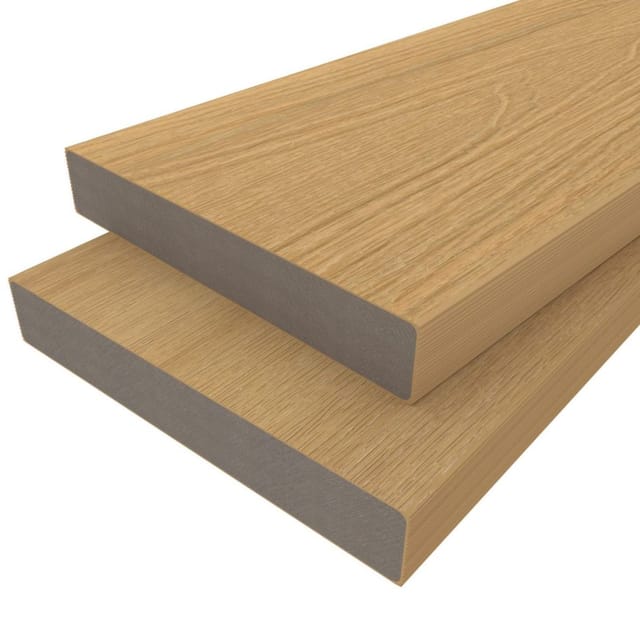 NewTechWood WPC Universaldiele Massiv US07 138x23x3000 mm Red Cedar günstig
