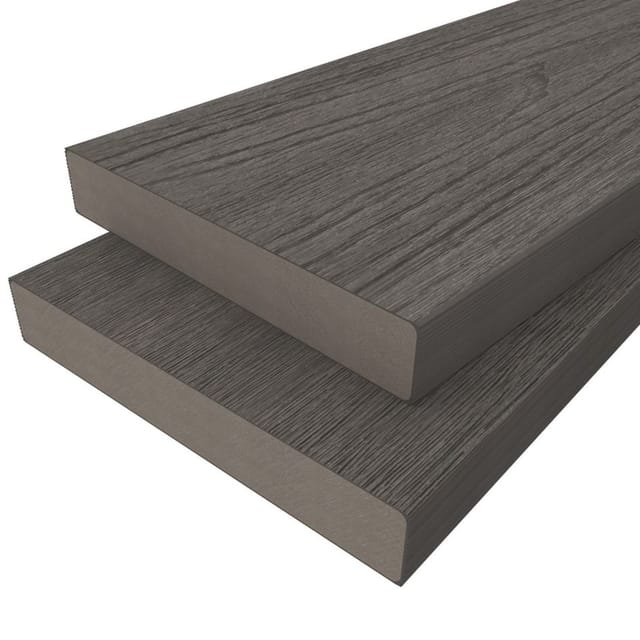 NewTechWood WPC Universaldiele Massiv US07 138x23x3000 mm Silver Gray günstig