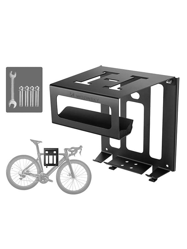 Wozinsky WSW-02S Bike Hanger for 16-29 Bikes with Mounting Kit - Black