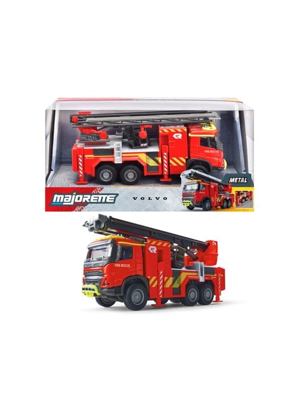 Majorette International Volvo FMX Truck Feuerwehrauto 19cm