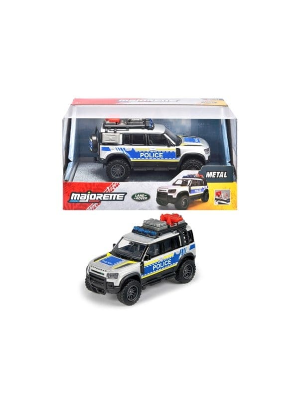 Majorette Land Rover Defender 90 Polizei 125cm