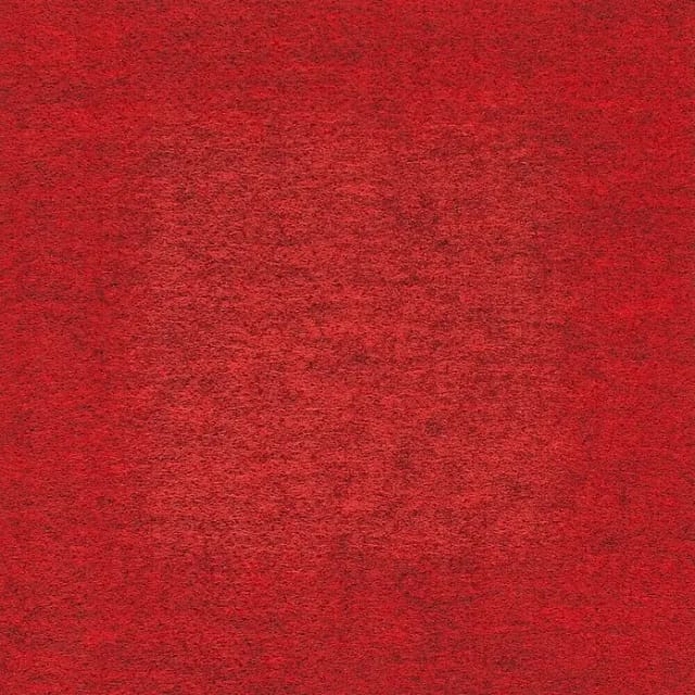 Teppichfliese Filzfliese (40 x 40 cm, Rot, Selbstklebend, 100 % Polypropylen)