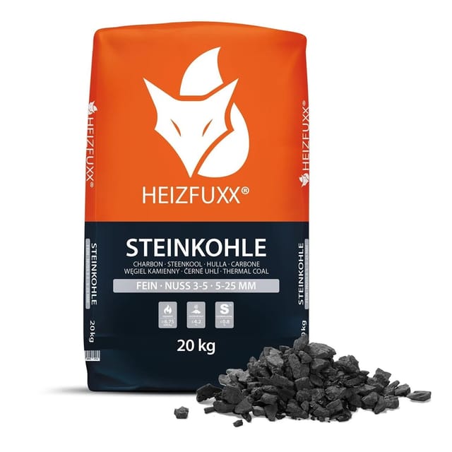 Heizfuxx Steinkohle 5-25 mm 20kg