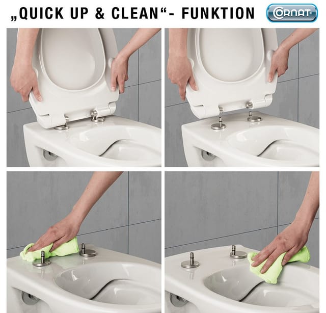 CORNAT WC-Sitz PREMIUM 3 WC-Sitz Softclose