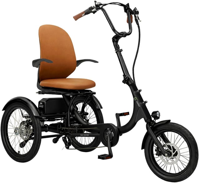 SachsenRAD E-Dreirad T6 Comfort mit Sitz und Alarmanlage
