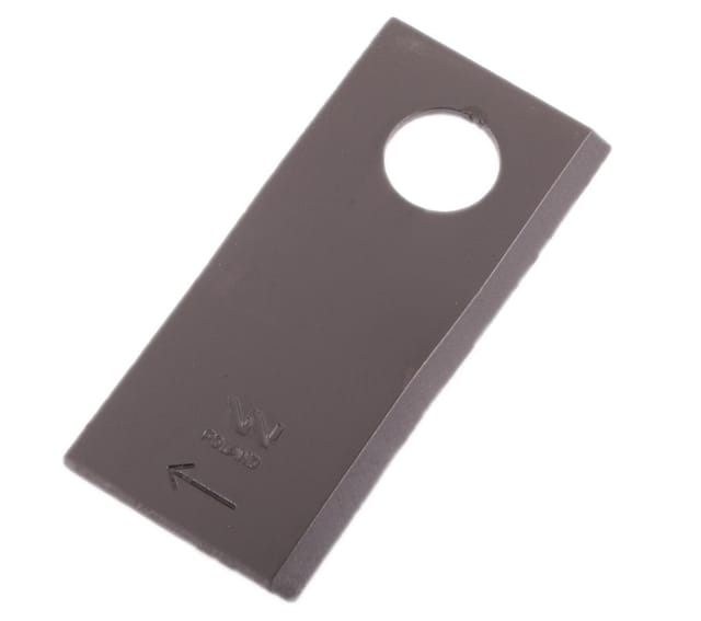 Rechtes Mähwerksmesser Waryński 108 X 50 X 3 Mm, Loch 21 Mm, Rf 108/3 Famaral, 25 Stück