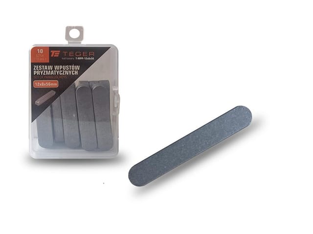 Teger Prismenschlüssel 12x8x56, 10 Stück