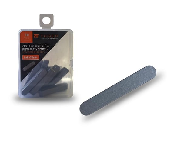 Teger Prismenschlüssel 6x6x32, 10 Stück