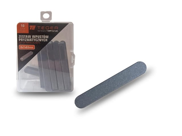 Teger Prismenschlüssel 8x7x63, 10 Stück