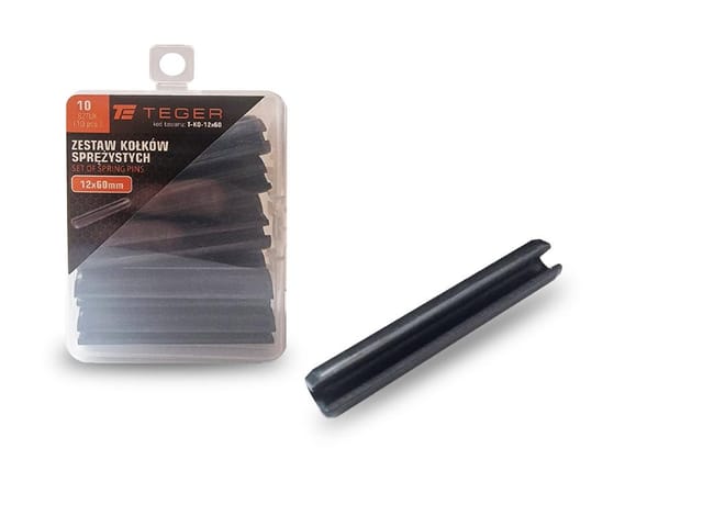 Federstift 12x60 Teger, 10 Stück