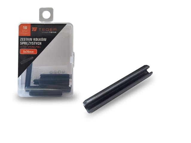 Teger Federstift 5x30, 10 Stück