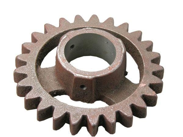 Ein Rad Für Eine Pferdegezogene Sämaschine