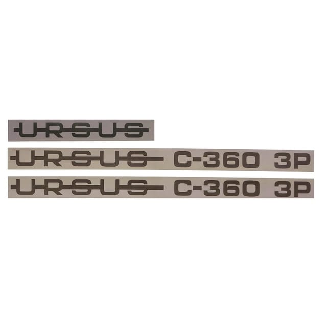 Schildersatz - Embleme Ursus C-360 3p