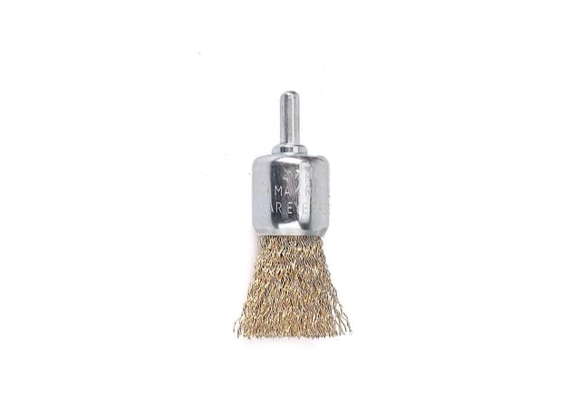 Teger-bürste Mit Stift, Wellendraht, Fi 6/25 Mm