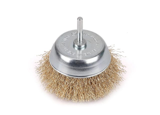 Topfbürste Mit Teger-schaft, Wellendraht, Fi 6/100 Mm