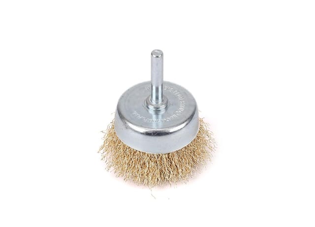 Topfbürste Mit Teger-schaft, Wellendraht, Fi 6/60 Mm