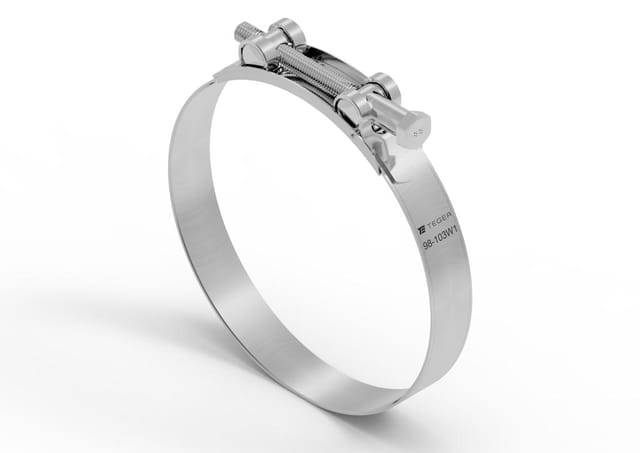 Gbs 98-103 Spannring W1, Verzinkter Stahl, Breite 24 Mm, Teger, 5 Stück