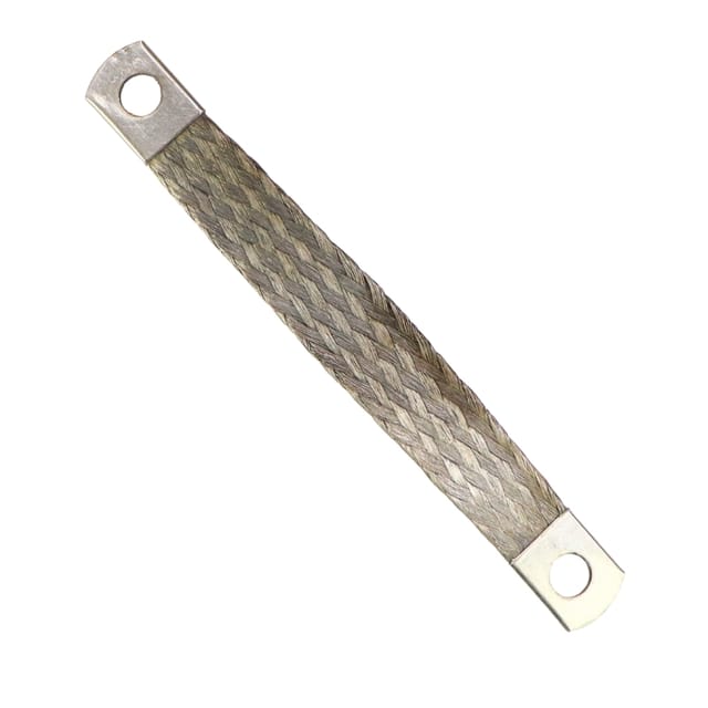 Elmot Erdungskabel Fi-8 Mm Länge 144 Mm Geflochten Universell Vernickelt Premium